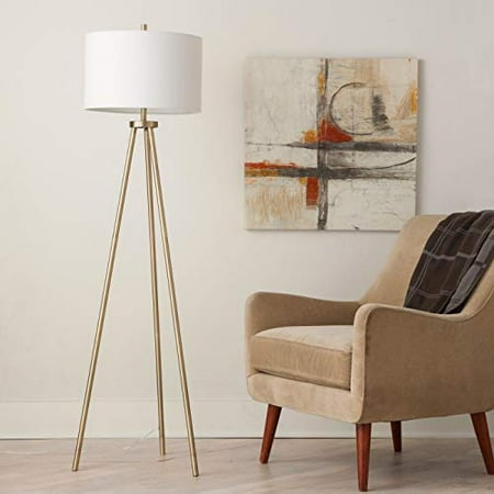 Ellis Tripod Floor Lamp Brass/White - Project 62™