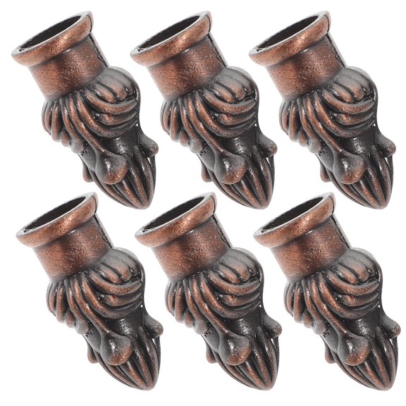 6pcs Lamp Finial for Desk Lamp Decoration Ceiling Light Shade Holder Harp