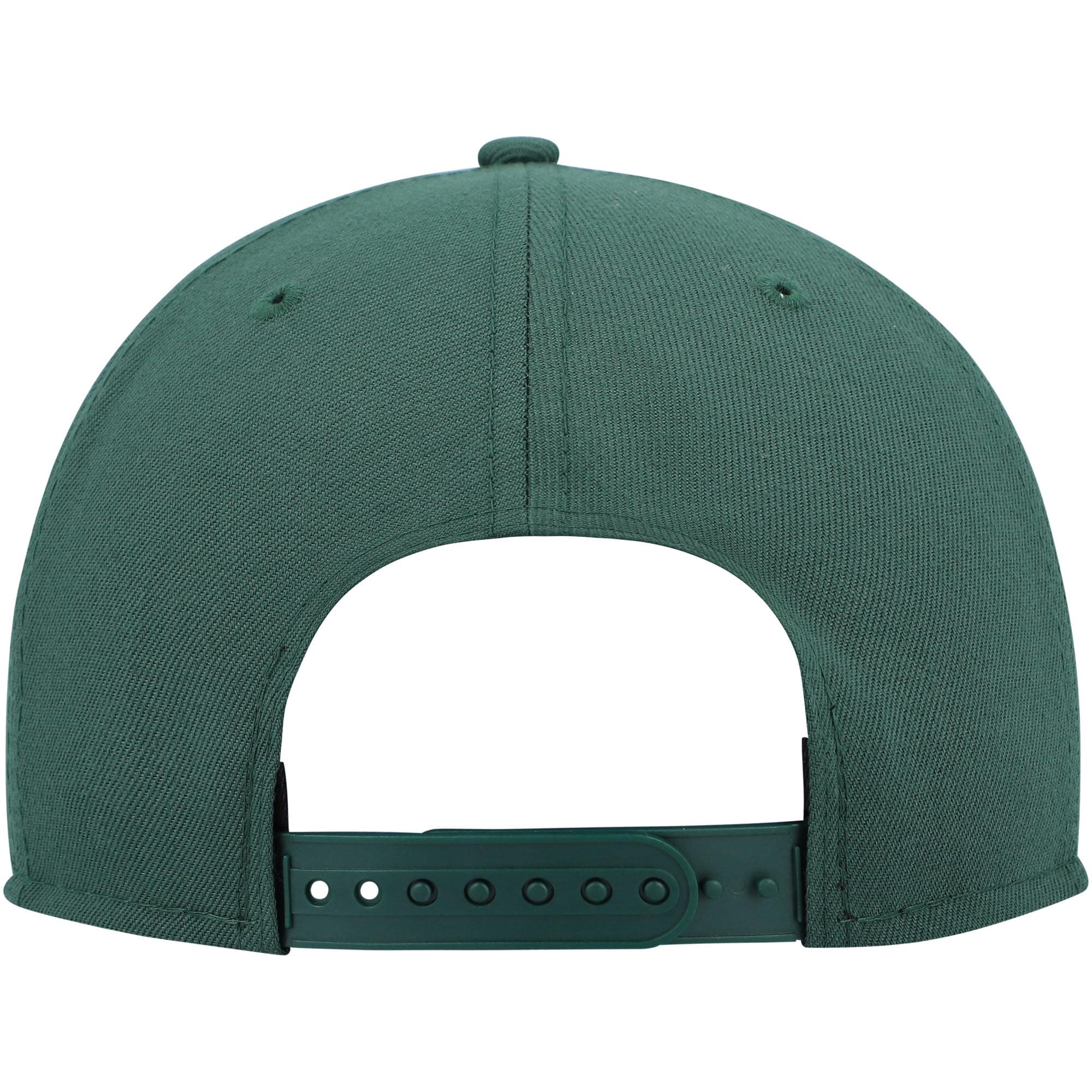 Youth New Era Hunter Green Milwaukee Bucks 2021 NBA Finals Champions On The Court 9FIFTY Snapback Hat