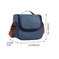 thumbnail image 6 of InsCrazy Lunch Box for Women, Insulation Lunch Bento Bag with Handles for Picnic and Office, 6 of 6
