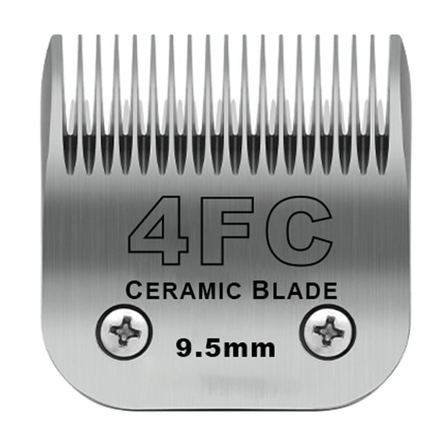 Cuchillas desmontables para mascotas y perros DODAER, tamaño 4FC, 9,5 mm