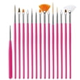 thumbnail image 1 of 15 Uds. Pinceles para decoración de uñas, juego de herramientas para decoración de uñas, pintura para decoración de uñas, bricolaje, Art2494, 1 of 5
