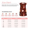 thumbnail image 5 of Lafuoo Fire Extinguisher Pattern Girls' Small Flying Sleeve Nightdress, Suitable for Girls' Round Neck Pajamas and Robes-XX-Large, 5 of 9