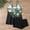 Green, variant on QUNYINEY Swim Suits for Women 2025 Tankini Floral Spaghetti Straps Bathing Suit Two Piece Conservative Swimsuit Sets