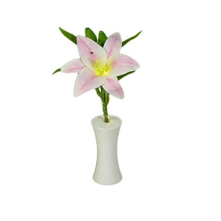 

Amacok Simulation Flower Night Light Simulation Bouquet Night Light Bedroom Bedside Light Mood Light Home Decoration Desktop Ornaments