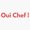 1pcs, variant on Yes Chef Oui Chef French Fine Dining Kitchen Hierarchy Pro Sayings Decal For Apron Sticker