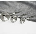 thumbnail image 5 of Stainless Steel Kitchen Funnel Set, 3 Pack Food Grade Metal Funnels with Long Handle for Bottles, Oils, Liquor & Spices, Dishwasher Safe with Cleaning Brush Clearance!, 5 of 9