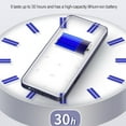 thumbnail image 4 of Bluetooth-compatible MP3 MP4 HD Display Zinc Display MP3 Alloy Radio Player Stereo Sound Touch Control Music Indoor Dormitory Outdoor Blue 8GB, 4 of 9