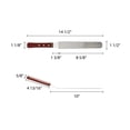 thumbnail image 2 of Excellante 9.5" offset spatula, blade size, comes in each, 2 of 2