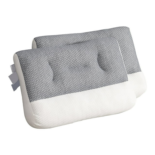 Almohada de fibra de soja, almohada para el cuello, almohada ergonómica cervical para dolor de cuello y hombros
