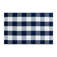 thumbnail image 1 of YWIYIUD Front Door Mat Christmas Plaid Outdoor Rug, 16 x 24 Inch Checkered Rug Farmhouse Fall Front Porch Rug Decor Cotton Woven Washable Layered Door Mats Christmas Autumn Decorations, 1 of 6