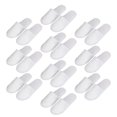 thumbnail image 6 of Zcyifa 10 Pairs Hotel Spa Slippers Closed Toe Unisex White, 6 of 10