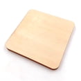 thumbnail image 2 of Advancent Piezas de madera, rebanadas de cuadradas sin terminar, virutas de contrachapada en blanco de 40MM con esquinas Decoración del hogar, 2 of 6