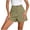 Army Green, variant on Hurxie Stretchy Dress Shorts for Women Pull On Womens Shorts Dressy Casual High Waisted Summer Work Shorts Business Casual Black,S