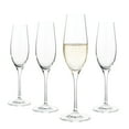 thumbnail image 1 of Galateo Verres à Vin Pétillant Italia Cristal Champagne (Ensemble de 4), 1 of 4