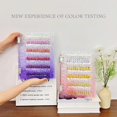thumbnail image 2 of Magnetic Nail Swatches Book, 120Pcs Nail Color Display Book, Professional Nail Gel Polish Display Book, Removable Blank Nail Sample Display Organizer, Nail Art Salon Design Booklet, No Need Pasting, 2 of 6