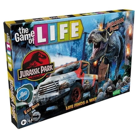 Hasbro Game of Life Jurassic Park Board Game