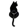 thumbnail image 1 of Reloj de pared 3D Silence Wagging para dormitorio infantil, guardería, estudio, oficina 170x430 mm, 1 of 9