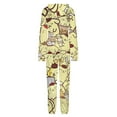 thumbnail image 5 of Pompompurin Unisex Onesie Pajamas Zipper Jumpsuit Hooded One Piece Sleepwear for Family Mens Womens, 5 of 8