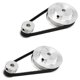 thumbnail image 3 of Aluminum GT2 Timing Pulley & Belt System, 2 Sets with 20T 60T Synchronous Bore, 3 of 5