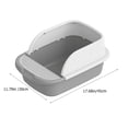 thumbnail image 2 of unbranded 1Jgo Caja Para Arena De Estructura Abierta Para Y Limpieza Sencilla, 2 of 6