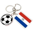thumbnail image 1 of Yanonmyfd 2026 World Cup Soccer Keychain - 2026 World Cup Flag Keychain, Soccer Fan Gift & Souvenir (2PCS),Paraguay, 1 of 48