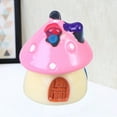 thumbnail image 6 of Worgeous Pink Miniature Mushroom House Ornament for Fairy Gardens and Home Decoration Made of EcoFriendly Resin, 6 of 8