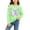 Green, variant on Girls Long Sleeve Shirt Butterfly Printed Versatile Basic Casual Layering Top Cute Graphic Tee for Kids(Purple,7-8 Years)