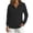 Black, variant on WUSUOWEI Womens V Neck Long Sleeve Sweatshirt Bottom Tops Lightweight Dressy Casual Business Basic Pullover Top with Pockets 2026 Fall Winter Outfits XXL