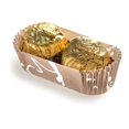 thumbnail image 2 of Panificio 1 oz Elliptical Chocolate Wisp Paper Regular Baking Cup - Ridged - 3 1/2" x 1 1/2" x 1" - 200 count box, 2 of 11