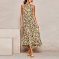 thumbnail image 1 of Vestido HUOGUO, a la moda, de verano, sin mangas, halter, para mujer, 1 of 3