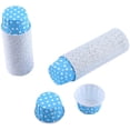 thumbnail image 2 of Muffin Baking Cup Cupcake Cases for Kitchen Baking Birthday(Blue wave point), 2 of 2