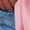 Pink, variant on Womens Oversized Tshirts V Neck Tee Shirts Half Sleeve Loose Fit T Shirt Cotton Tunic Tops