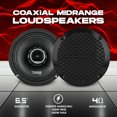 thumbnail image 2 of Bocina DS18 PRO-ZT6 de 6.5 pulgadas, 2 vías, audio profesional, 225 W RMS, 2 of 9