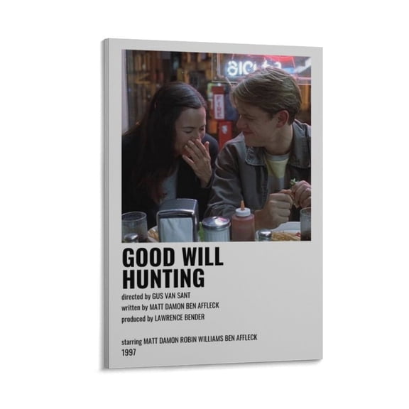 Good Will Hunting Movie Poster (9) Artworks Picture Print Poster Wall Art Painting Canvas Gift Decor Home Posters Decorative 16x24inch(40x60cm)