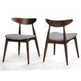 thumbnail image 5 of Noble House Branson Walnut Wood 5-Piece Dining Set, 5 of 9