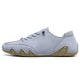 thumbnail image 6 of NOKIO Men's L𝗈w Top Che𝗅sea B𝗈𝗈𝑡𝑠 Elastic 𝖫a𝖼e Up Ankle Boot Non-S𝗅ip Wate𝗋proof Sneakers Lightweight Breathable Sport Shoes Hiking Running Zapatos Shoes, 6 of 9