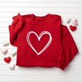 thumbnail image 3 of Annhoo Cute Tops for Kids Boy Girl Round Neck Long Sleeve Print Graphic Valentine's Day Shirts Fashion Casual Clothes, 3 of 3