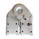 thumbnail image 1 of Conector de escalera de tijera, piezas de reparación para bricolaje, montaje fácil de carpintería con pernos, acero Interfaz de 58 x 21 mm, 1 of 9
