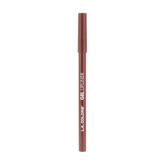 L.A. COLORS Long-lasting Smooth Creamy Matte Glide-on Gel Lipliner, Rose All Day, 0.05 oz