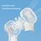 thumbnail image 4 of Inteprter Ventilador portátil ABS PP, 4 engranajes de repuesto para hombres y mujeres, humidificador de mano con de Color sólido de Electrodomésticos Rosa, 4 of 6