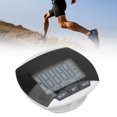 thumbnail image 4 of Step Counter, Professional ABS Pedometer  For Running Shopping For Student Black, 4 of 8