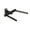 Dip Bar - Black, variant on Mikolo Power Rack Lateral Raise Attachment, Compact Standing Lateral Raise Machine, 13 Adjustable Positions Shoulder Machine for 180LBS Weight Capacity