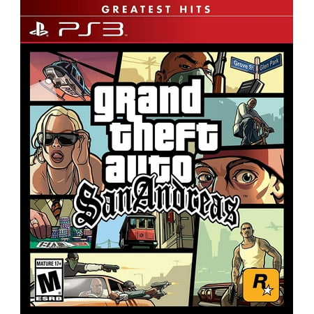 Grand Theft Auto: San Andreas, Rockstar Games, PlayStation 3, 710425476938