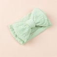 thumbnail image 2 of Bebé Niñas Diadema Bordado Bowknot Toddler Kids Hair Band Recién Nacido Elastic Headwear Cute Fashion Hair Accessories Nituyy Bebé Niña Bordado Diadema Moda Lindo Accesorios para el cabello, 2 of 5