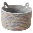 thumbnail image 4 of DINHEAROM 1Set Cat Ear Shape Cotton Rope Storage Basket for Home Decor Grey 24x24x14cm, 4 of 7