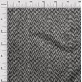 thumbnail image 3 of oneOone Polyester Spandex Black Fabric Herringbone Pattern Sewing Material Print Fabric By The Yard 56 Inch Wide, 3 of 4