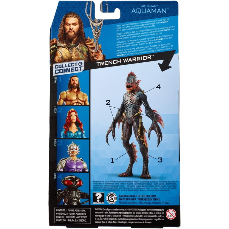 Aquaman Movie DC Multiverse, Aquaman 6-Inch Action Figure in Armor