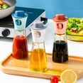 thumbnail image 6 of Olive Oil Sprayer for Cooking Set – Olive Oil Sprayer and Glass Oil Bottle with Measuring Pump Drip-Free - pink, 6 of 6