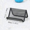 thumbnail image 3 of Mesh Business Card Holder Black Mesh Business Card Holder Metal Mesh Business Card Holder Metal Mesh Business Card Holder for Card Display Stand Office Accessories, 3 of 6